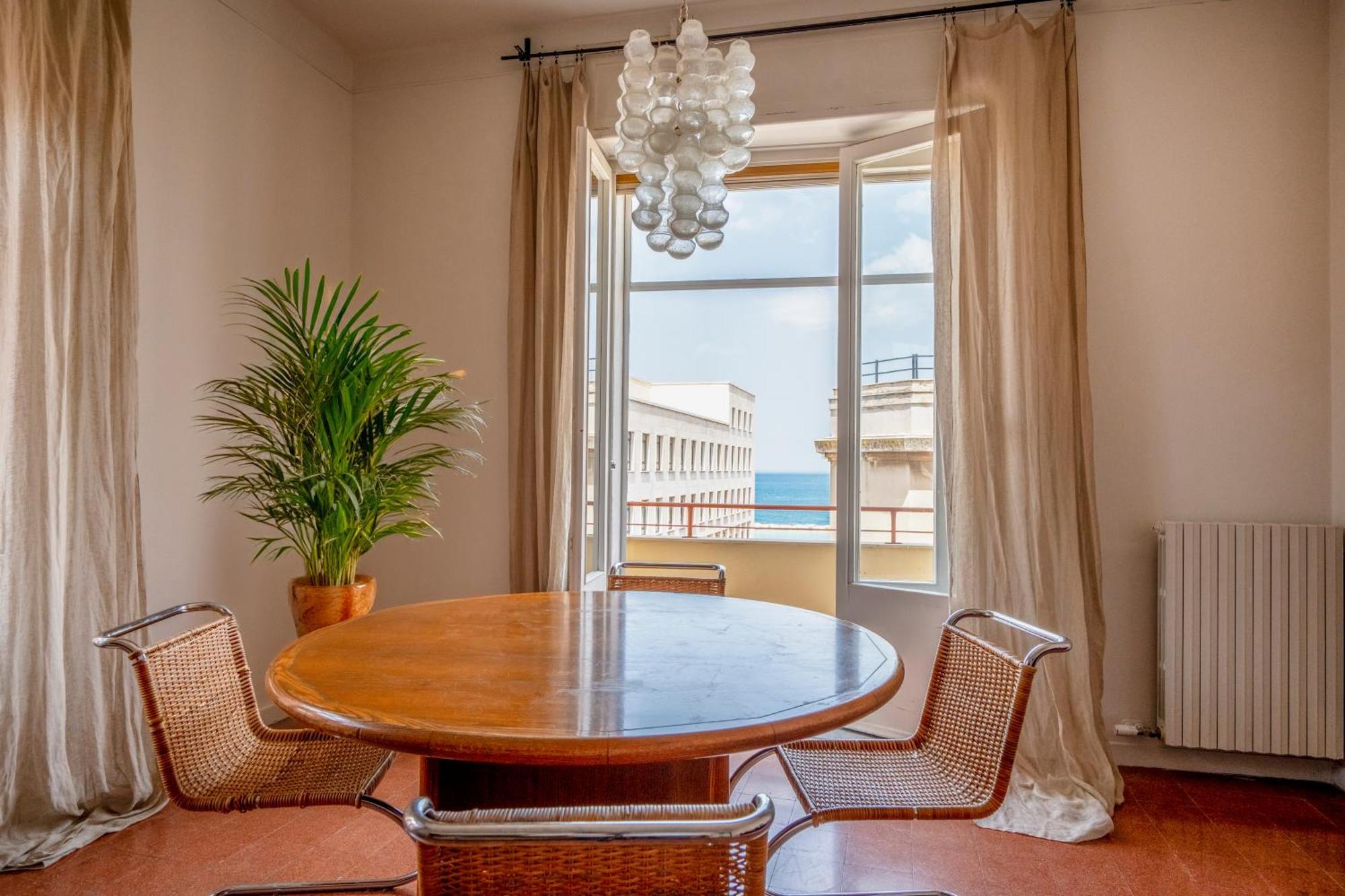 Casa Bonaive, Ampio Trilocale Vista Mare Apartment Бари Екстериор снимка
